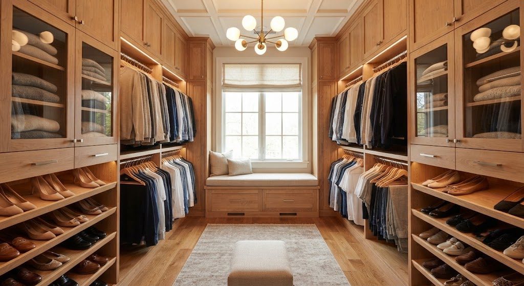 Case Study: A Walk-In Closet That Replaced Three Dressers, Two Nightstands, and a Linen Cabinet