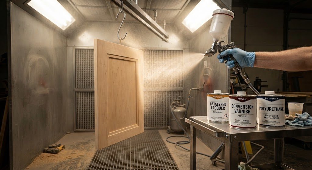 The Finish That Lasts: Catalyzed Lacquer vs Conversion Varnish vs Polyurethane
