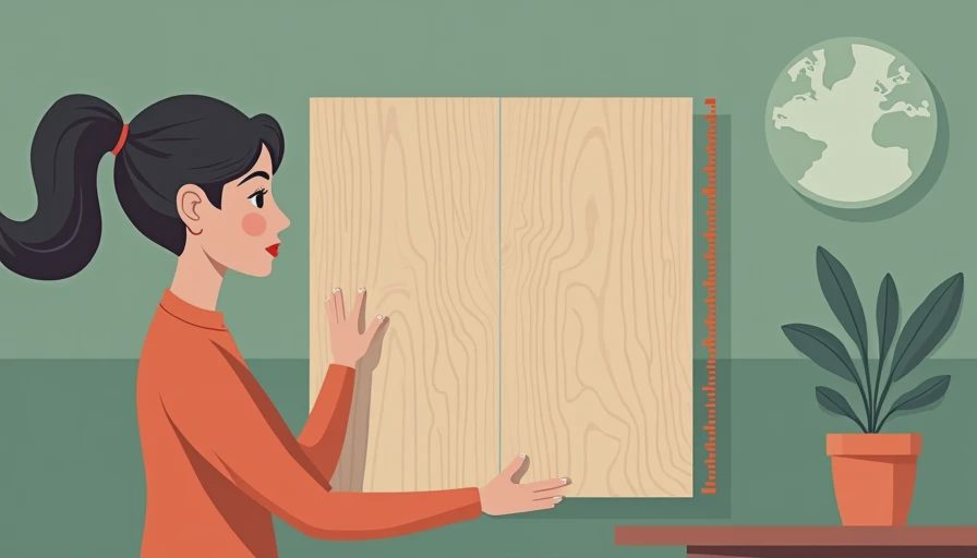 Visual context for wood veneer sheets