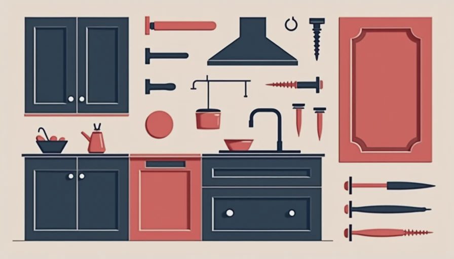 Visual context for cabinet pulls