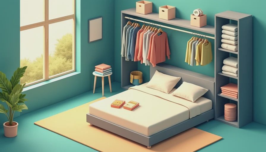 Visual context for closet ideas