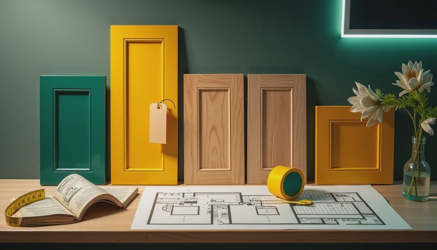 Illustration for cheap kitchen cabinets