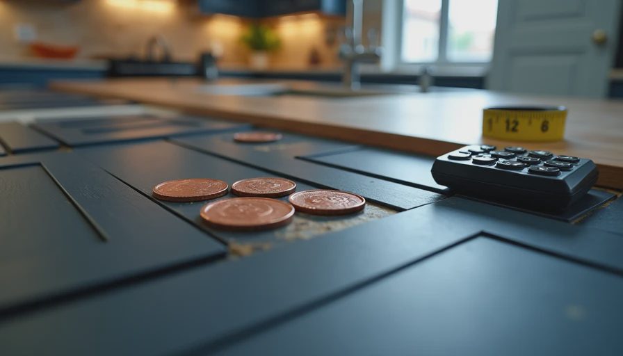 Illustration for cheapest kitchen cabinets